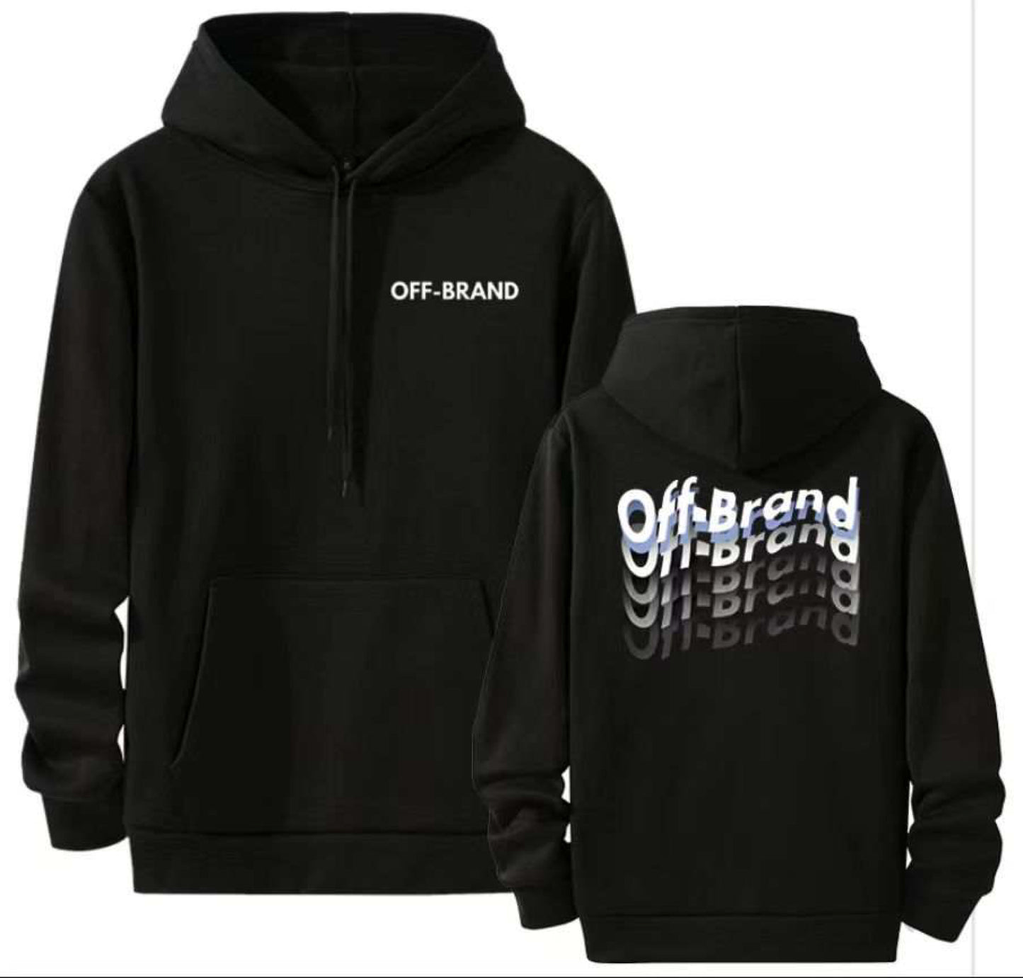Black Off-Brand Hoodie