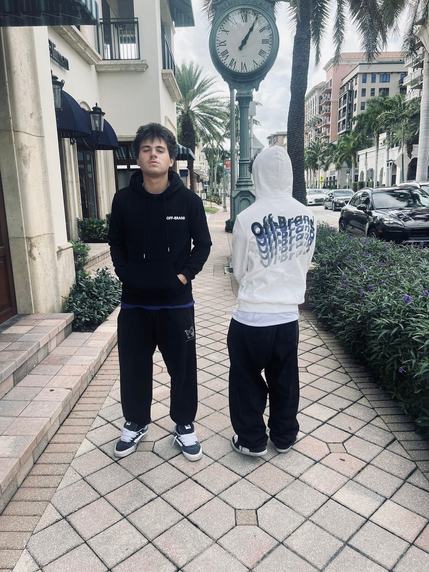 Black Off-Brand Hoodie