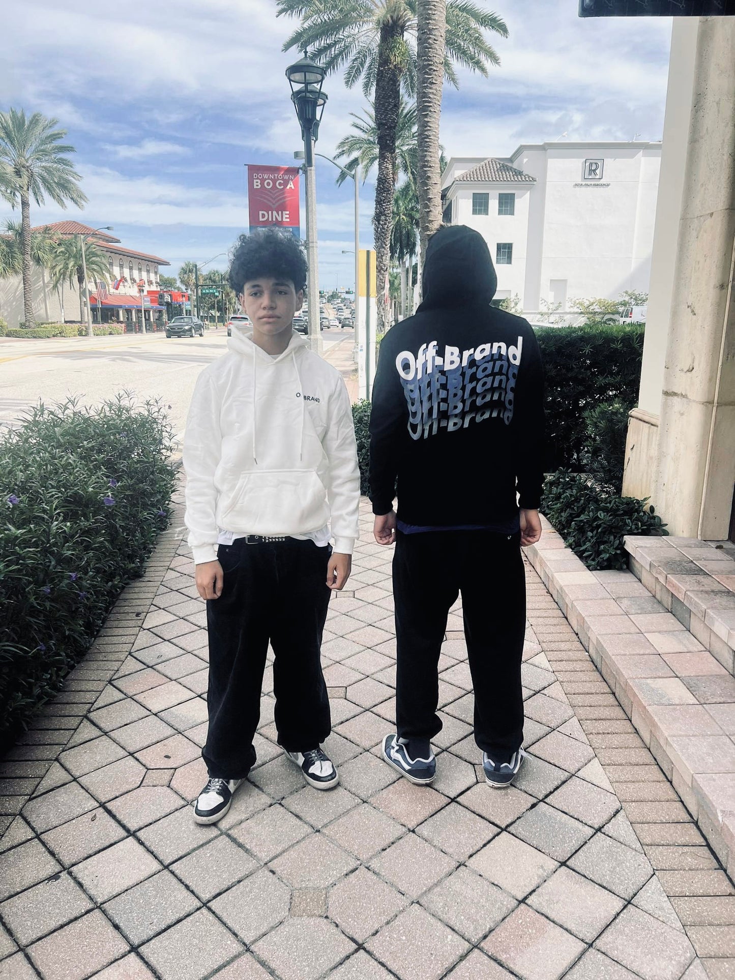 Black Off-Brand Hoodie